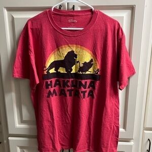 HAKUNA Matata Lion King T-Shirt Large Timon Pumba Simba